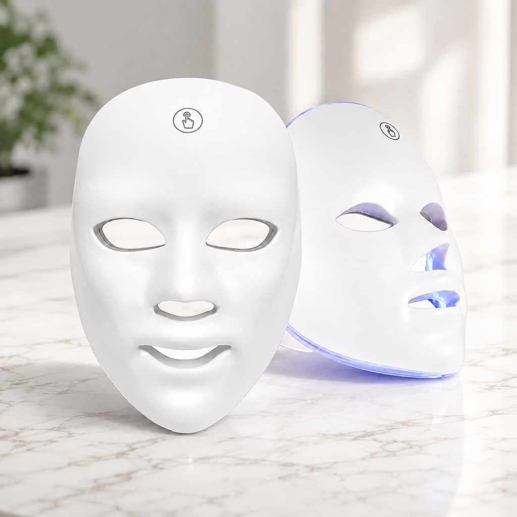 Masque LED peau éclatante